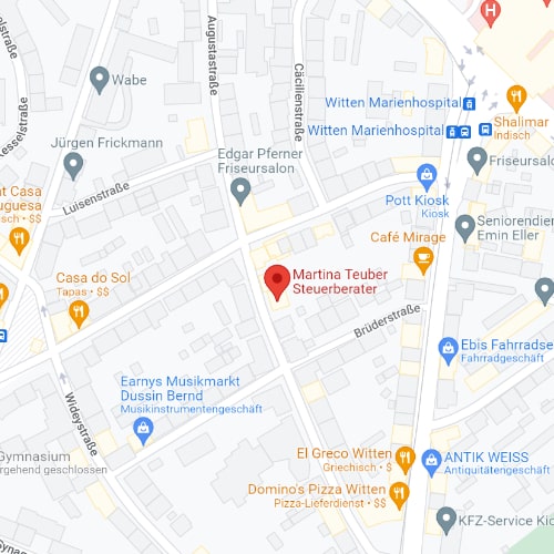 Google Maps Kartenausschnitt